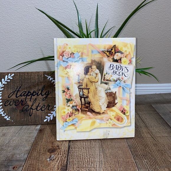 Cynthia Hart Baby's Book Keepsake Victorian Journal Album Antique CR Gibson. - Picture 11 of 13